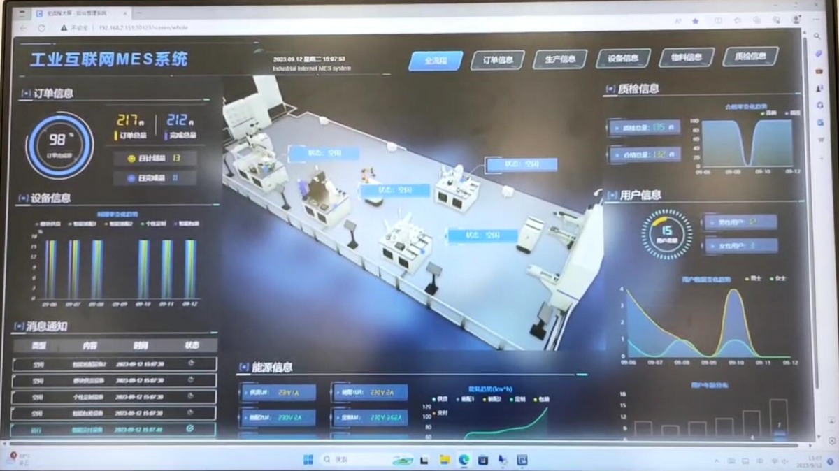 智能制造实训生产线