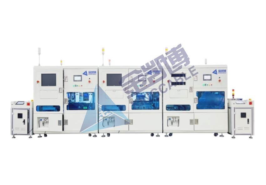 PCBA板ICT+烧录+FCT测试线体