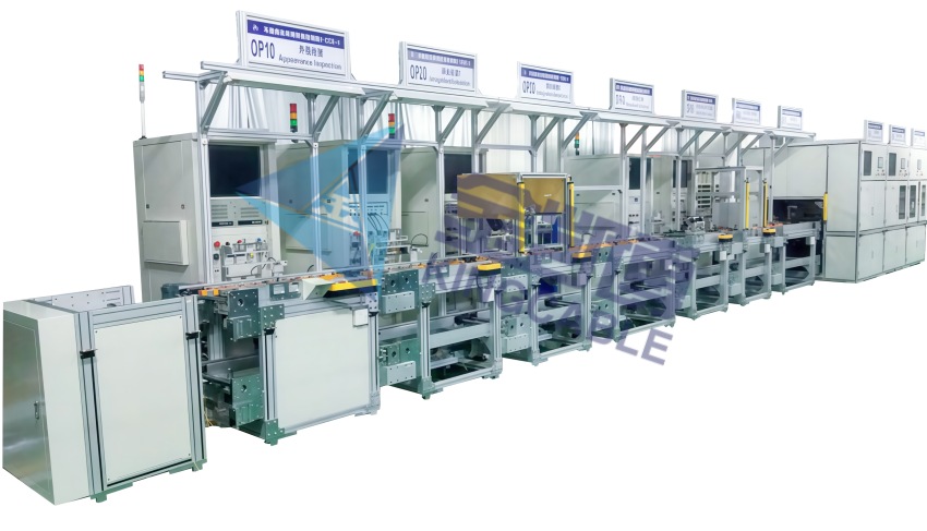 车载多媒体测试生产线